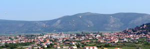Galebovi ovoj panoramskoj fotografiji daju mediteranski ugođaj... 